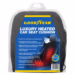 Goodyear Luxury Heated Car Seat Cushion Heater Aftermarket Universal Fit 12V