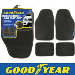 GOODYEAR 4PC CAR MAT SET, 904526