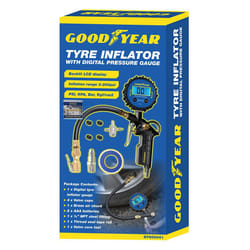 Goodyear Tyre Inflator Air Gun with Digital Pressure Gauge for Air Compressors