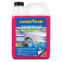 Goodyear Snow Foam Shampoo Car Cherry Scent 5L pH Neutral Wash Wax Soap Kit