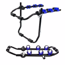 3 Bikes Bicycle Carrier Car Rack Bike Cycle Easy Rear Boot Mount Universal Fit