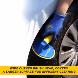 Goodyear Washing Clean Car Wheel Cleaning Brush Tyre Alloy Soft Bristle Cleaner