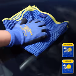 Goodyear Microfibre Car Drying Towel Absorbent Large Edgeless Detailing Cloth