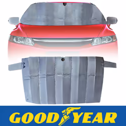 Goodyear Universal Windscreen Folding Compact Sun Shade Car Windshield Window