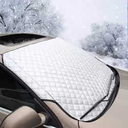 Goodyear 2 in 1 Car Windshield Windscreen Sun Shade Summer Winter Heat Protect