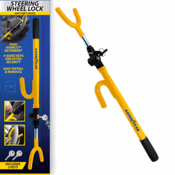 Goodyear Steering Wheel Lock AntiTheft Security Car Van Vehicle Safety Universal