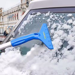 Goodyear Telescopic Ice Scraper Sturdy Wide Blade Head Ice Breaker Extendable
