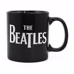The Beatles Classic Drop T Band Logo Mug
