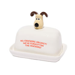Wallace and Gromit Ceramic Butter Dish | Butter Dish with Lid Ceramic | Wallace and Gromit Gifts & Wallace and Gromit Merchandise | Ceramic Butter