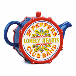 The Beatles Sgt Pepper Drum Tea Pot