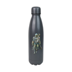 Star Wars Metal Water Bottle - Mandalorian