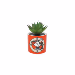 Disney Planter with Faux Plant (Mickey Mouse)