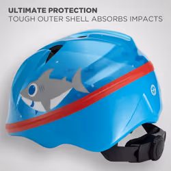 Kids Character Bike Helmet, Infant and Toddler, Bicycle, Scooter, Skateboard Helmet, Age 1-3 Years Old, Comfortable Dial Fit Adjust, Fit 44-50 cm,