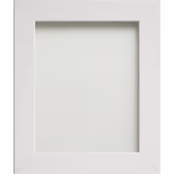 Frame Company Watson, Single picture frame, Foil, Glass, MDF, White, Table, Wall, Rectangular, Landscape/Portrait