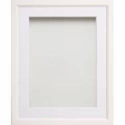 Frame Company Drayton, Single picture frame, Glass, MDF, Plastic, White, Table, Wall, 21 x 14.8 cm, Rectangular