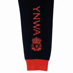 Liverpool FC Boys Pyjamas Long Sublimation Kids OFFICIAL Football Gift - Red Black, 7-8 Years