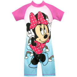 Disney Girls Minnie Mouse Swimsuit Size 3T Blue