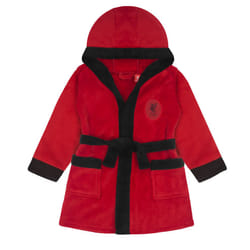 Liverpool FC Baby Dressing Gown Toddler Robe Hooded Fleece OFFICIAL Gift - 2-3 Years