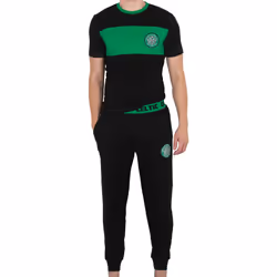 Celtic FC Mens Pyjamas Long Premium Set OFFICIAL Football Gift - Medium