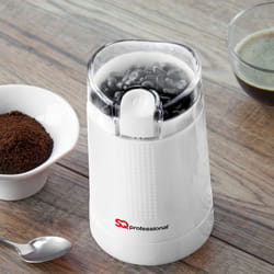 SQ Professional Blitz 60g Electric Coffee Grinder - White