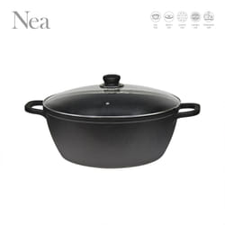 SQ Professional Nea DieCast NonStick Stockpot Nera - 36 cm / 14 L
