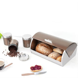 SQ Professional Gems 4pc Bread Bin - Canisters Set - Axinite-Copper