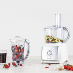 SQ Professional Blitz 2In1 Food Processor 700W Multifunction Blender - White