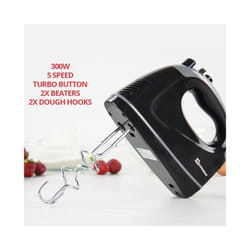 SQ Professional Blitz 5-Speed Hand Mixer-300W - Black