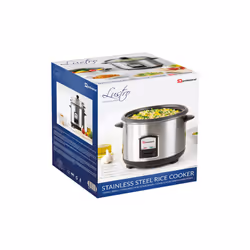 SQ Professional Lustro Stainless Steel Rice Cooker & Steamer - 800 ml