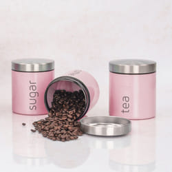 SQ Professional Dainty 3pc Kitchen Canister Set - Appleblossom