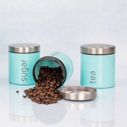 SQ Professional Dainty 3pc Kitchen Canister Set - Seafoam