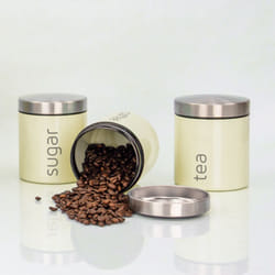 SQ Professional Dainty 3pc Kitchen Canister Set - Chantilly