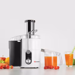 SQ Professional Blitz Power Juicer - 700ml Jug - 1400ml Pulp Collector - White