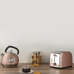 SQ Professional Epoque 1.8L Kettle-2 Slice Toaster - Pink