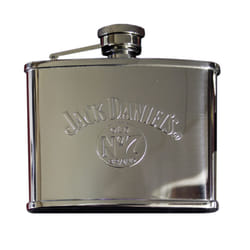 Jack Daniel's 4oz Stainless Steel Hip Flask