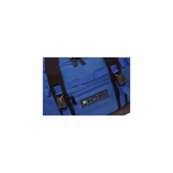 JCB - Men's Wheeled Holdall Duffle Bag - Royal Blue - Water-Resistant PU Base - Retractable Trolley Handle - Max. Capacity of 70L - Strong & Tough