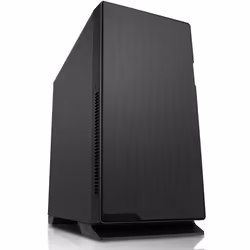 GameMax Silent, Midi Tower, PC, ATX, micro ATX, Mini-ITX, Plastic, Steel, 17.5 cm, 41.5 cm
