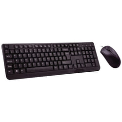 Builder KBMS keyboard Mouse included Office USB QWERTY UK English Black
