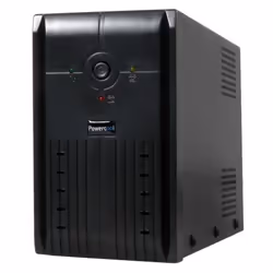 Powercool Smart UPS 650VA 2 x UK Plug RJ45 x 2 USB LED Display