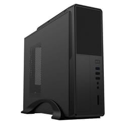 CIT S014B Micro ATX Slim Desktop Case. 300W PSU. Mesh Front. 8cm Fan.