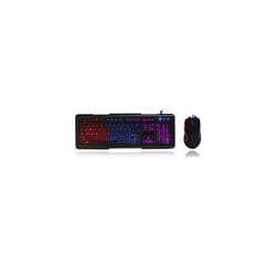 CiT Avenger Illuminated Keyboard and Mouse Kit 3 Colour