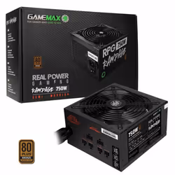 GameMax Powersupply RPG Rampage 750W PSU 80 PLUS Bronze Semi Modular Power Supply