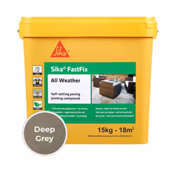 Sika FastFix All Weather Jointing Compound Deep Grey