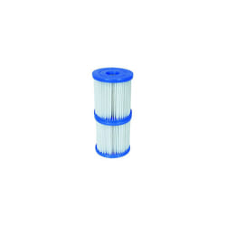 ) Outdoor Inflatable Swimming Paddling Pool Garden Family Pools Kids & Accessories - 2PK Filter Cartridges (Size 1