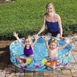 Outdoor Inflatable Swimming Paddling Pool Garden Family Pools Kids & Accessories - Fill 'N' Fun Pool