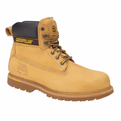 Caterpillar Holton S3 Safety Boot / Mens Boots / Boots Safety - 10 UK, Honey