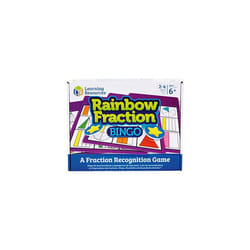 Learning Resources Rainbow Fraction Bingo