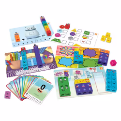 Learning Resources MathLink Cubes Numberblocks 1-10 Activity Set