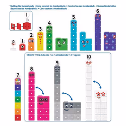 Learning Resources MathLink Cubes Numberblocks 1-10 Activity Set