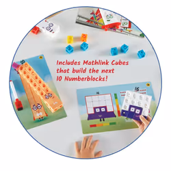Learning Resources MathLink Cubes Numberblocks 11-20 Activity Set - Additional view 4